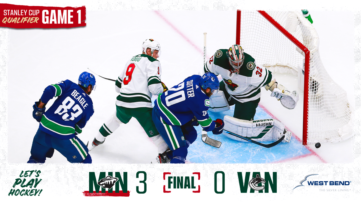 mnwild's tweet image. Game 1: #mnwild WIN!

#mnwild | #LetsPlayHockey