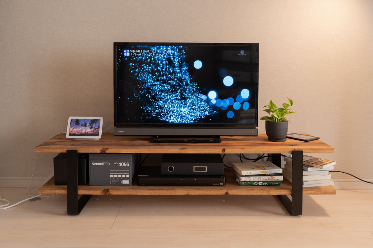 高品質新品 kanademono カナデモノ テレビボード ラバーウッド