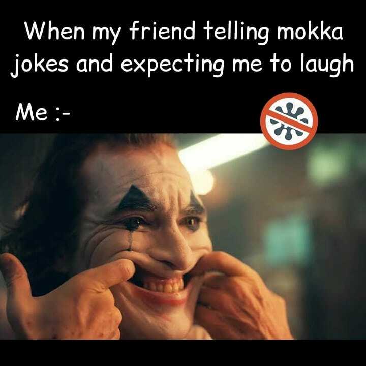 MrKolappavaadhi's tweet photo. Tag that mokka Mohan π
.
.
#mokka #joker #myfriends #laughing #memequarantinezone #quarantinezone #fun #funnymemes #funny #tamil #tamilmeme #tamilmemes https://t.co/dxp0lexAuS https://t.co/Axdl4iuxIP