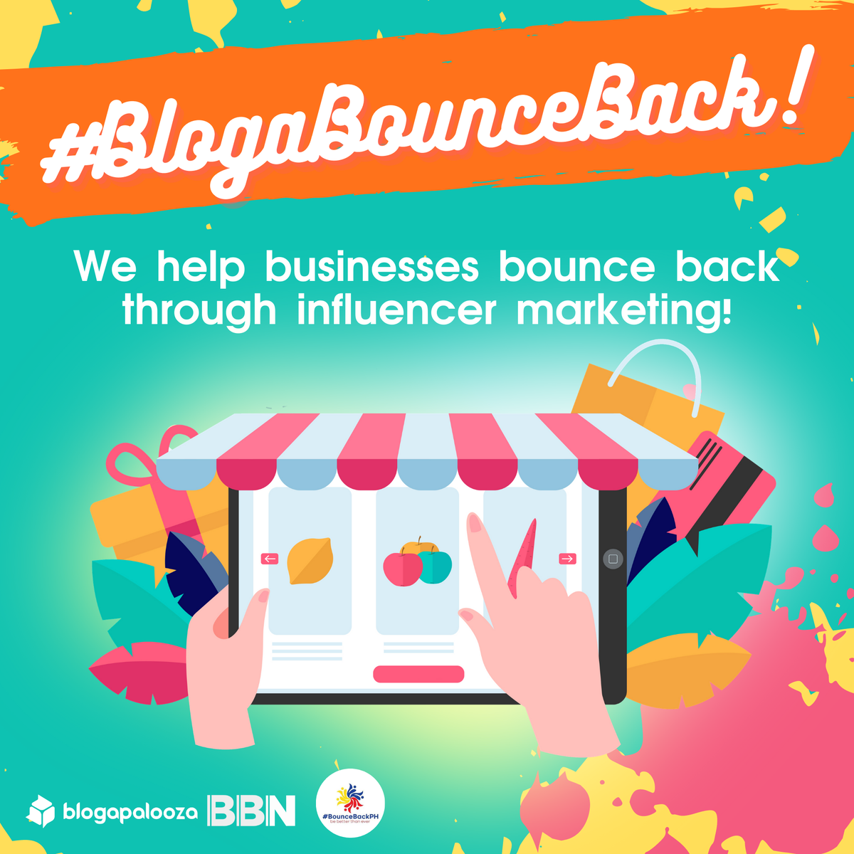 blogapalooza's tweet photo. In our continued effort to help the community during this crisis, we have partnered with Bounce Back PH to create the #BlogaBounceBack program to help small businesses with our influencer marketing services. Together, let us help each other and continue to #ElevateInfluence!🧡😊 https://t.co/0nkPx5ZdZ2