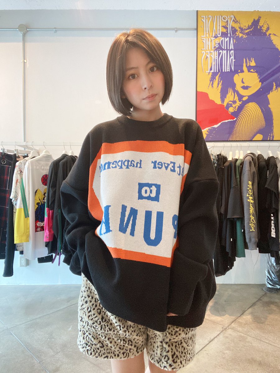 KIDILL×JAMIE REID KNIT PULLOVER GREEN-