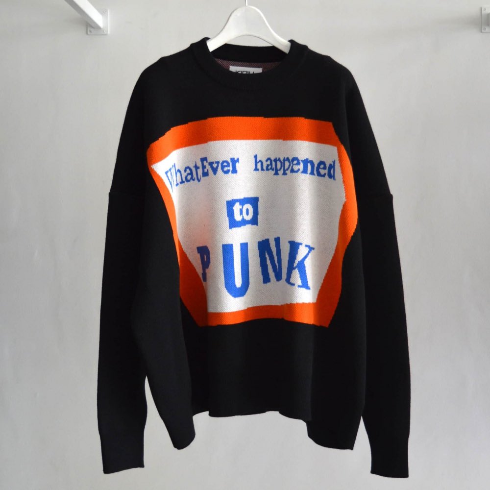 KIDILL 20aw Jamie Reid Knit Pullover FREE SIZE トップス 超激安