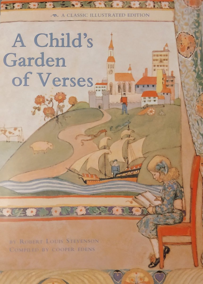 55. A Child's Garden of VersesBy Robert Mother Louis Fucking Stevenson!Probably more for reading to than reading by; poems about life from the perspective of a child.Gorgeous art neaveau illuminationsI think  @orthonormalist told me to get this one, glad I did.
