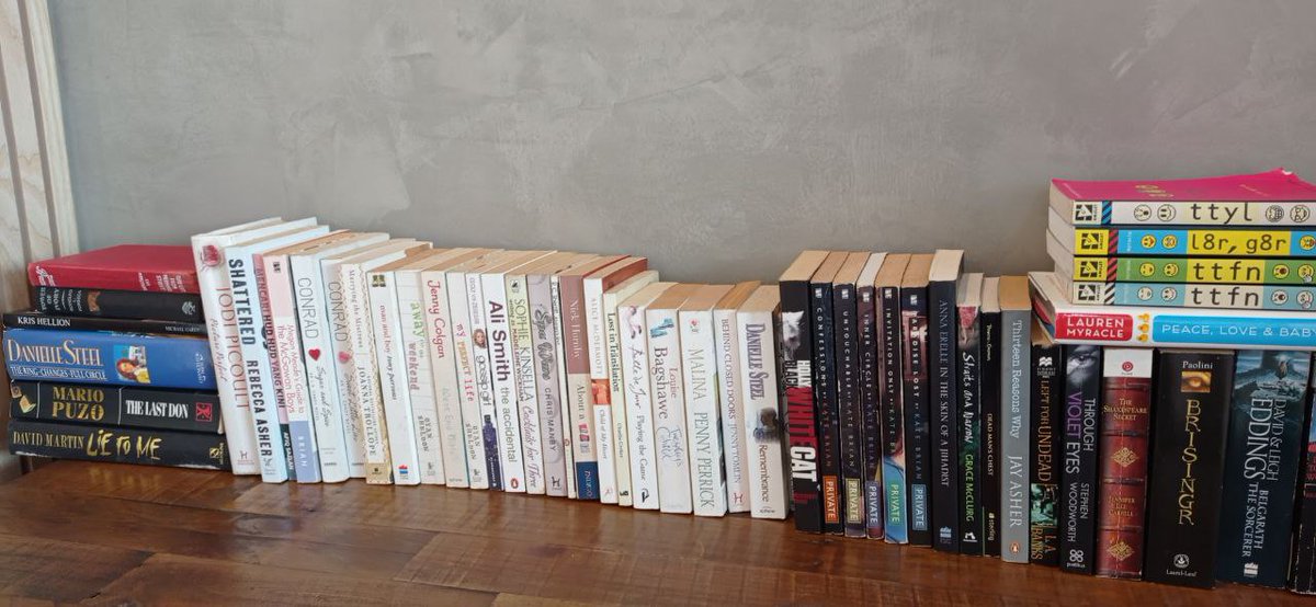 breadbn's tweet photo. What a beaut! π Check out this colour coordination at #BReadDonateAdopt at @TWOSONSCOFFEE #BReadBooksCafeEdition
(minus our #BReadBookCrates now, but don't the books look lovely like this too?) https://t.co/79F7jxU1GY