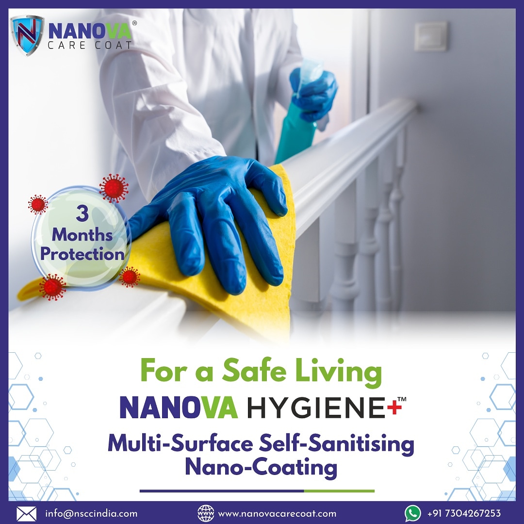 care_coat's tweet photo. Experience safe and hygienic living with Nanova Hygiene+
Get 3-month protection against unwanted germs.

Call now: +91 7304267253

#NanovaHygiene+ #SafetyFirst #MakeInIndia #aatmanirbharbharat #vocalforlocal #healthfirst #SafeToTouch #sanitisation https://t.co/kEv4XkgT8P