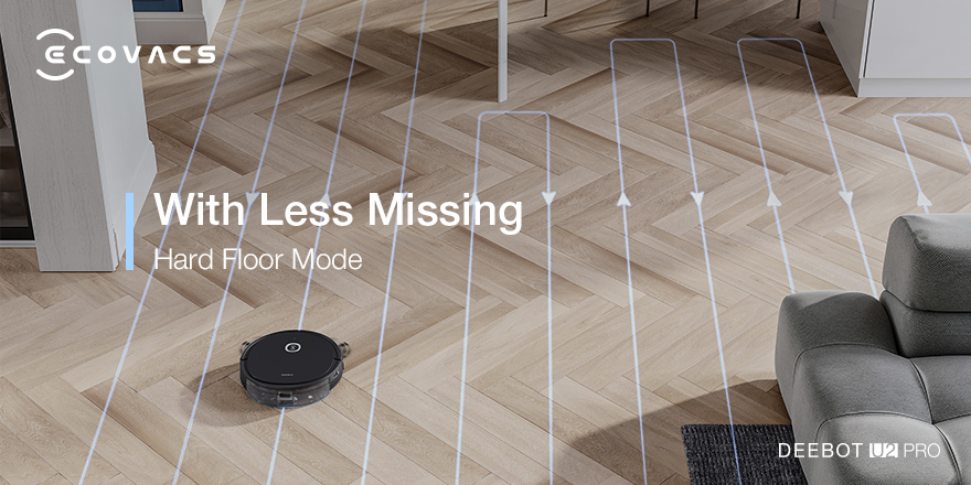 ecovacsrobotics's tweet photo. The Hard Floor Mode for the #DEEBOTU2PRO is especially designed to… well, handle hard floors! It's back and forth cleaning pattern provides an even more thorough cleaning with less space overlooked.
#ECOVACS #DEEBOT https://t.co/WvkMBrJ5eq