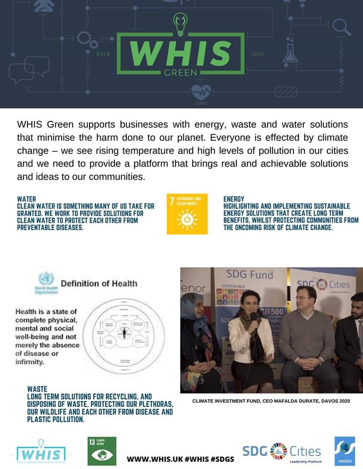 WHISGreen's tweet photo. #WHISGreen - if we have no water we have no health #SDGs ๐๐๐#Energy #Waste #Water #HealthForAll https://t.co/TQr2LFLvzS