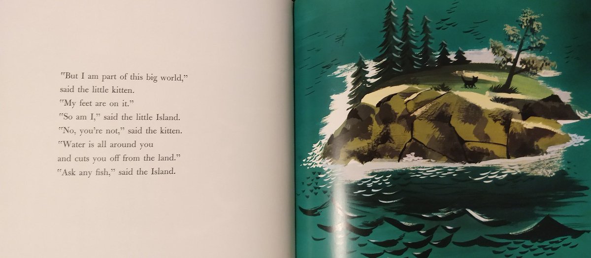 57. The Little IslandA little jewel of a book, a year passing from the perspective of a wise little islandIts discourse with a visiting cat is provocative (good sense)