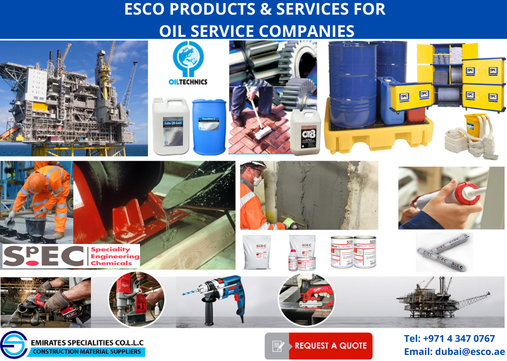 esco_spec's tweet photo. ESCO PRODUCTS & SERVICES FOR #OILSERVICE COMPANIES
Contact Us Today!
#OILTECHNICS #industrialoilcleaningproducts #oilstainremover #oilabsorbentpads
#spillcontainmentpallets #oilspillkits #rigwash #rigwashdegreaser #disinfectant #powertools
#oilandgas #concreterepair #grout https://t.co/HVW2cp4p1W