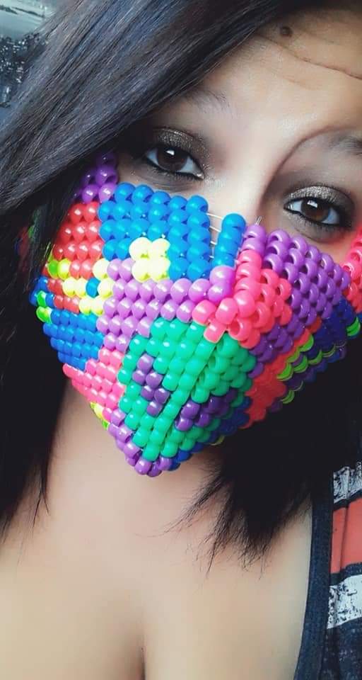 PeaceLoveKandi_'s tweet photo. Made my first mask! I love it & I am so proud of how it turned out! π₯°ππ·
#Kandi #KandiCreations #PeaceLoveKandi #KandiMaker #KandiGirl #PLUR #KandiMask #Alien #Planets https://t.co/HU3pdzq7rF