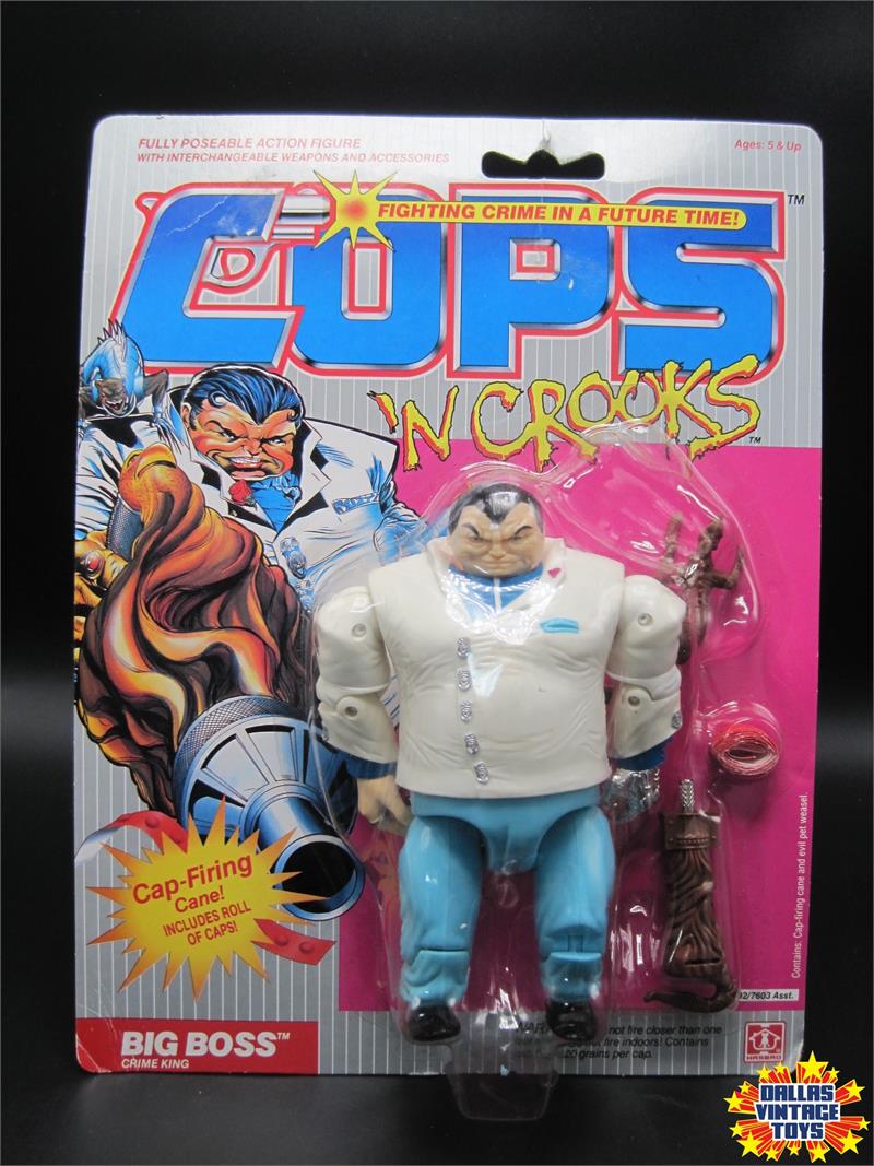 On Hasbro's end, the show was primarily funded to sell toys and it seems like it was more of a He-Man situation than say a TMNT or RoboCop situation. The show was based on 1988 Hasbro toy line called C.O.P.S. ’n’ Crooks. One of the crooks is literally named Louie the Plumber.