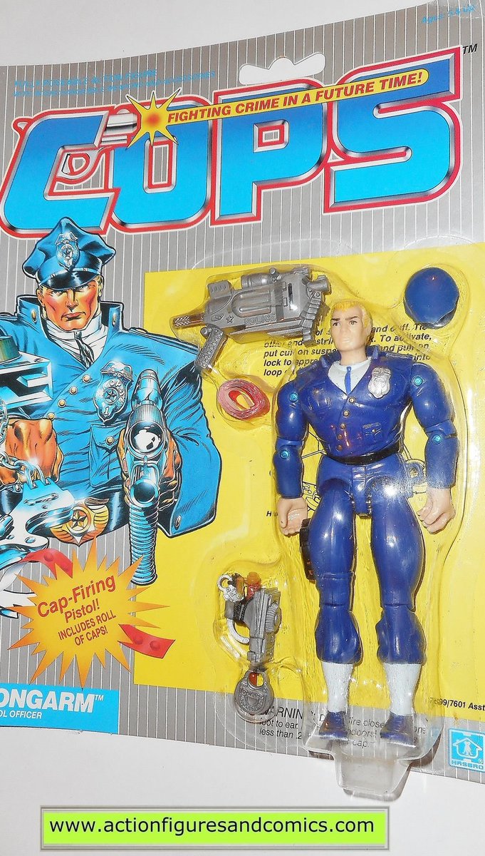 On Hasbro's end, the show was primarily funded to sell toys and it seems like it was more of a He-Man situation than say a TMNT or RoboCop situation. The show was based on 1988 Hasbro toy line called C.O.P.S. ’n’ Crooks. One of the crooks is literally named Louie the Plumber.