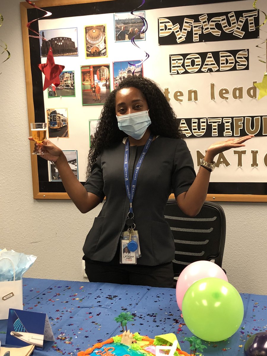Tweety9161's tweet photo. SMF Celebrated with Tasha as she spreads her wings into a new future! We will miss you! 🥰@GaryThomasUA @weareunited #beingunited https://t.co/R8mIsACQwb
