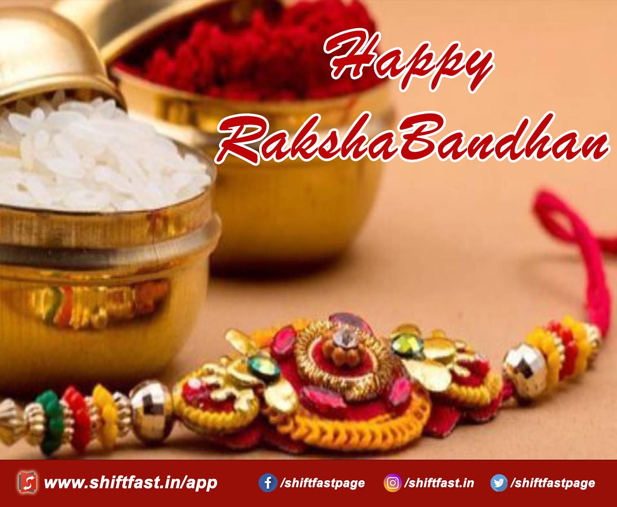 Shiftfast wishes you all a very happy healthy Raksha Bandhan