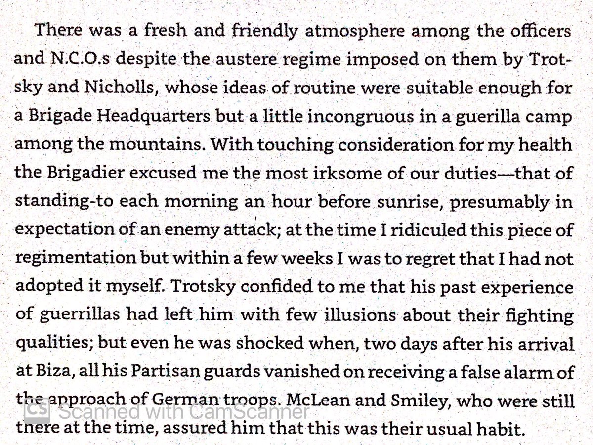 Some Partisan units were very poor fighters who fled on even false rumors of approaching Germans.