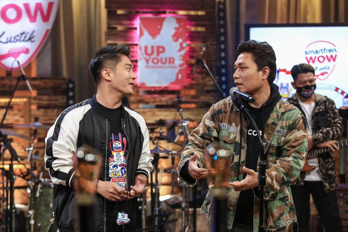 band_Armada's tweet photo. Kumpulan foto keseruan saat tampil untuk #WOWkustik persembahan @smartfrenworld episode 3 pada Sabtu lalu (1 Agustus 2020).
Foto dokumentasi @stagexedge. #smartfrenWOW #WOWconcert #ARMADA2020 https://t.co/84mNjxtIn6