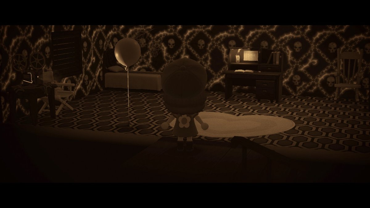 Annika_Forever's tweet photo. Any Other Horror Buffs Out There.??  #AnimalCrossing #ACNH #NintendoSwitch https://t.co/eoMYF251Iy