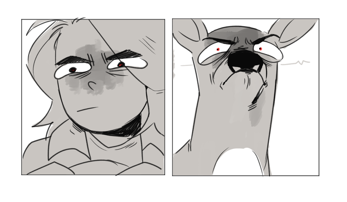 almost hit a deer on the way home yesterday but instead of running off we had a stare down and idk guys i feel like me and her really bonded 