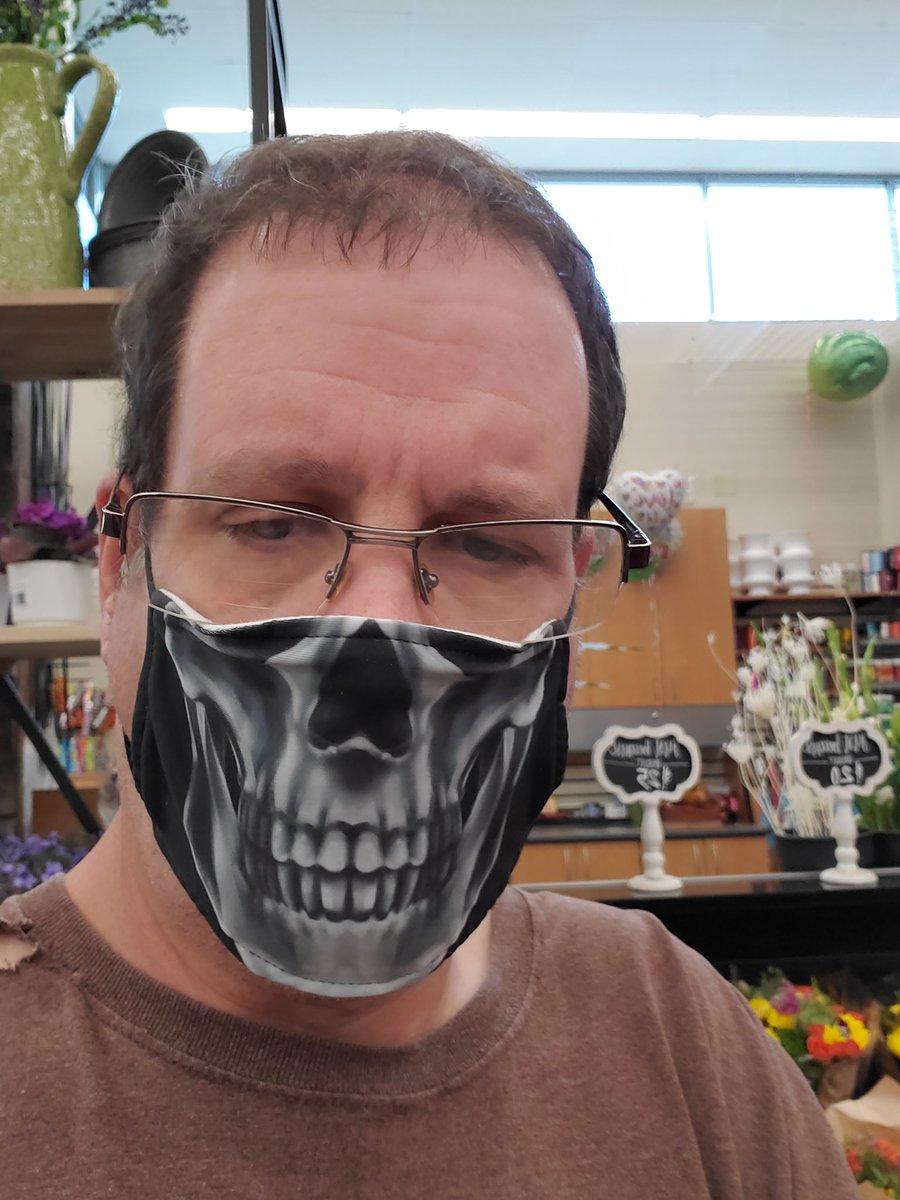 theangrybros's tweet photo. #SaveHalloweenMaskUp  
Heres brother jack angry of the angry brothers omaha shock o tama masking up to save halloween im issuing a challenge for all my horror host brethren to submit a pic here of you in your masks https://t.co/nvD92stFXb
