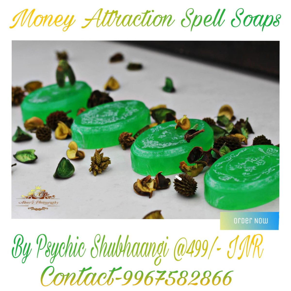 Wiccaandspells's tweet photo. Money Attraction spell Soaps- Available for today only. If you missed it, it's your chance to grab it. Limited stock are available order now at 9967582866  or DM 💯 PROVEN RESULTS. Price-499/- INR
#money #moneymagnet #moneyattraction #spellcraft #wiccanshop #wiccanstuff https://t.co/1pV84h7Tu7