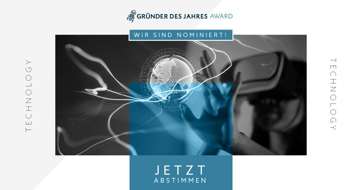 RuhrHub's tweet photo. #Gründer des #Jahres #Award 🏆 
Ein Start-up aus unserem Netzwerk ist für diesen Titel nominiert: @sentin_ai aus #Bochum! Ab heute könnt ihr für euer Lieblings #Technologie Start-up abstimmen: https://t.co/l5rjF97FcY

#KI #Technology #Founder #Award #Ruhrgebiet https://t.co/IXT16MUTBK
