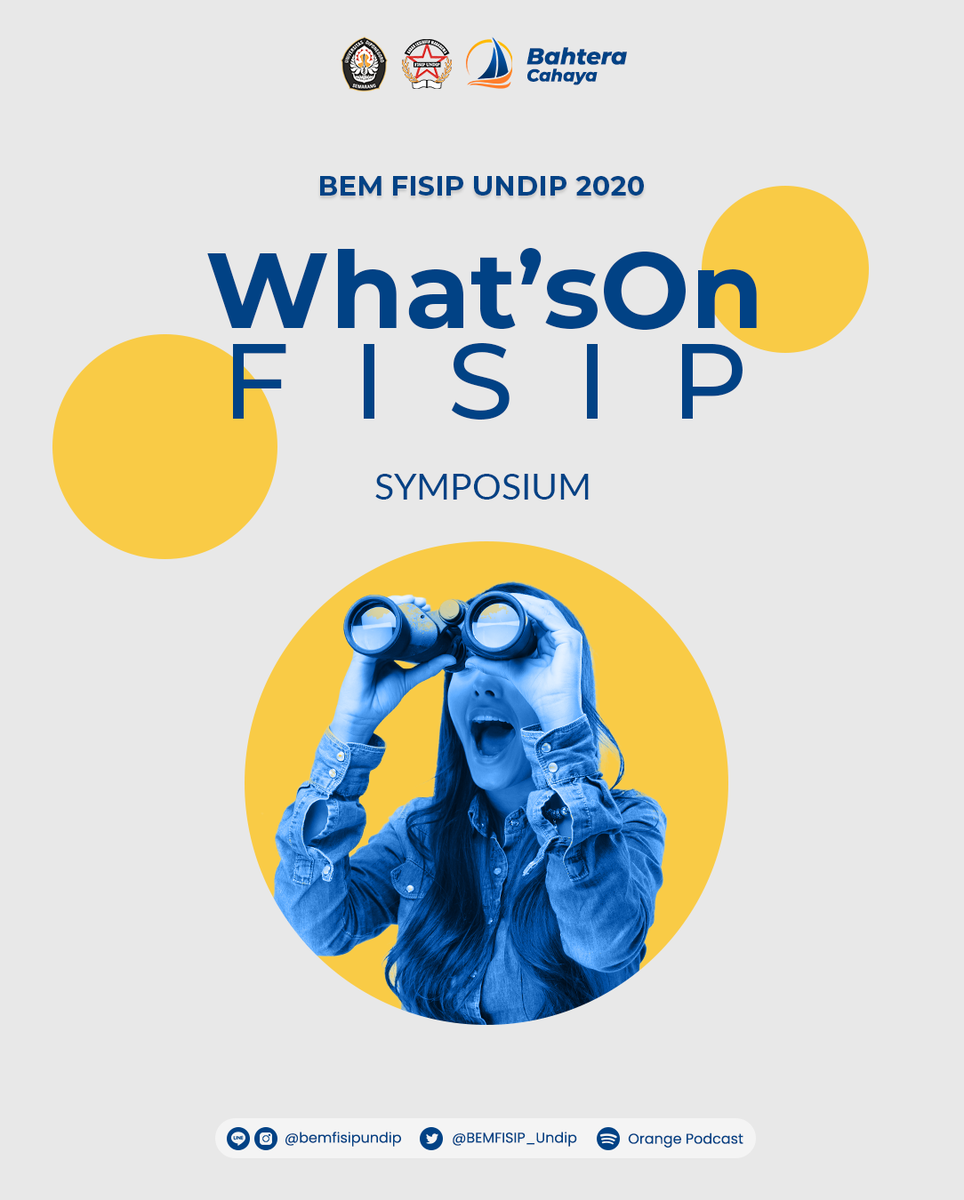 BEMFISIP_Undip's tweet photo. [What's On FISIP]

Yuk ikutan acara Symposium dari HMD Ilmu Pemerintahan #FISIPUNDIP hari Rabu ini!

daftar disini yaa: https://t.co/dcVSfk3uCs

#HMDILPEMUNDIP
#BEMFISIPUNDIP2020 https://t.co/prHOD9zrfr