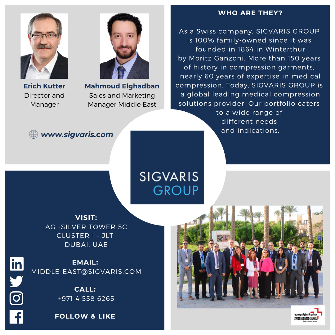 swissbcuae's tweet photo. MEET OUR MEMBER...
@sigvarisgroupME
.
#meetourmembers #sigvaris #sigvarisgroup #sigvarisgroup_middleeast #compressiongarments #compressionsocks #compressiontights #medicalcompression #medicalproducts #medicalonlinehub #healthylifestyle #swiss #swissbrand #swissbusinesscouncil https://t.co/hxgUI9O3Zw
