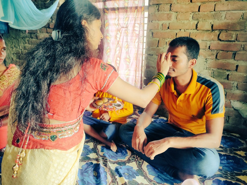 AnilSah86134534's tweet photo. #Celibrate Raksha Bandhan💕💕 https://t.co/sGCkbdMOUC