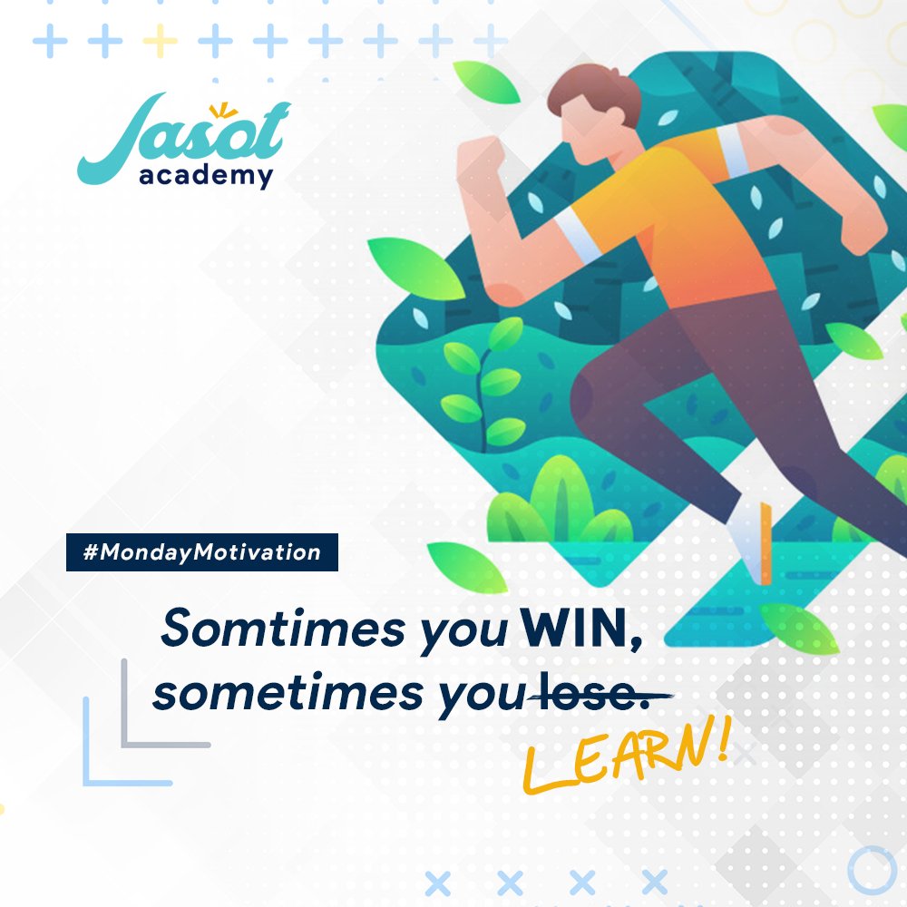 JasotAcademy's tweet photo. Don't be ashamed to learn till you win!

#mondaythoughts #MondayMorning #MondayMotivaton https://t.co/dFcVSVouJ2