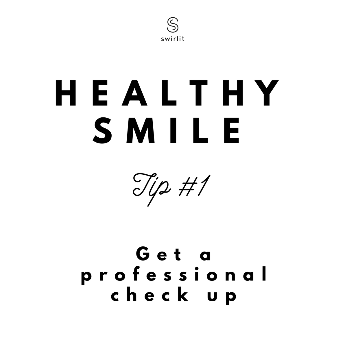 Swirlitdrink's tweet photo. Start with good oral health foundations by getting a regular dentist check up. 
Get any dental treatment you’ve been putting off out of the way and set yourself up for a healthy smile future! https://t.co/Js5t5zcPl5