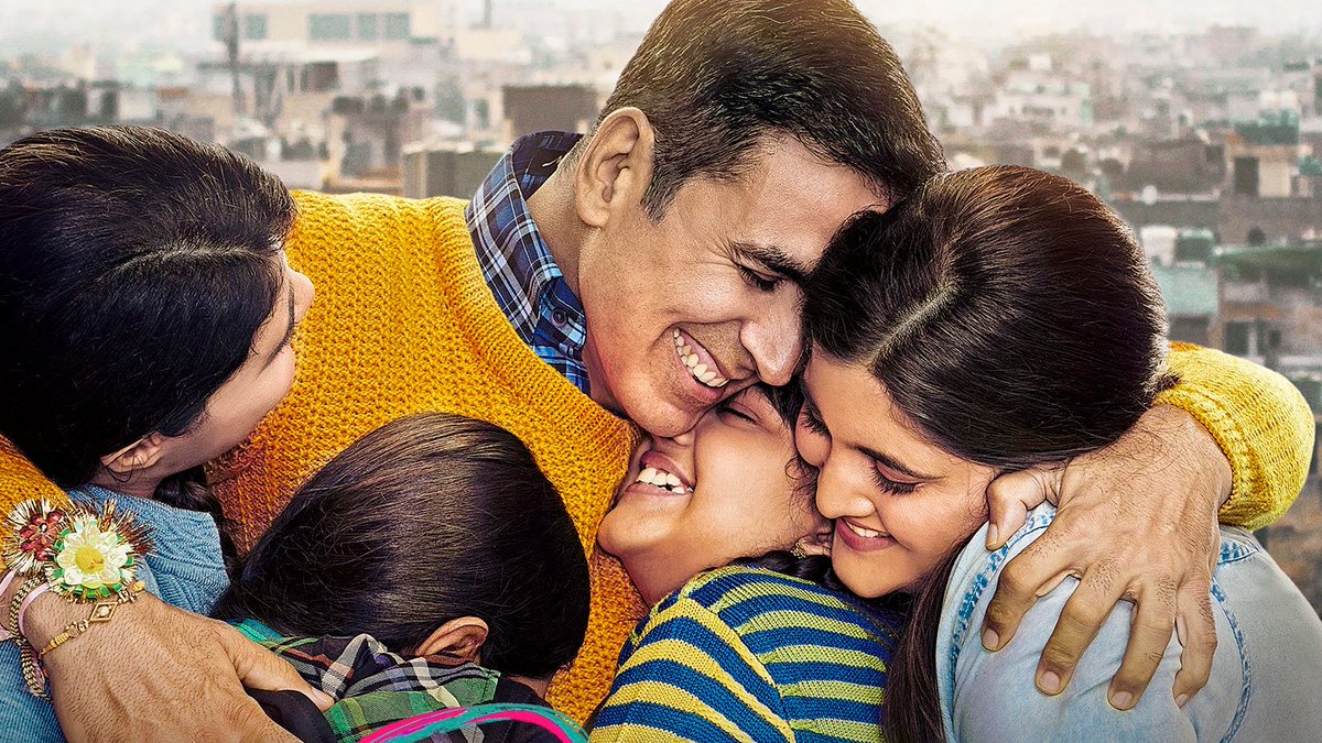 #Bollywood No. 1 Superstar #AkshayKumar confirm new film #RakshaBandhan 
@akshaykumar 
Directed by @aanandlrai
Written by #HimanshuSharma 
Produced by #ColourYellowProductions @cypplOfficial
#CapeOfGoodFilms
Presented #AlkaHiranandani #AanandLRai
Release on #5November2021