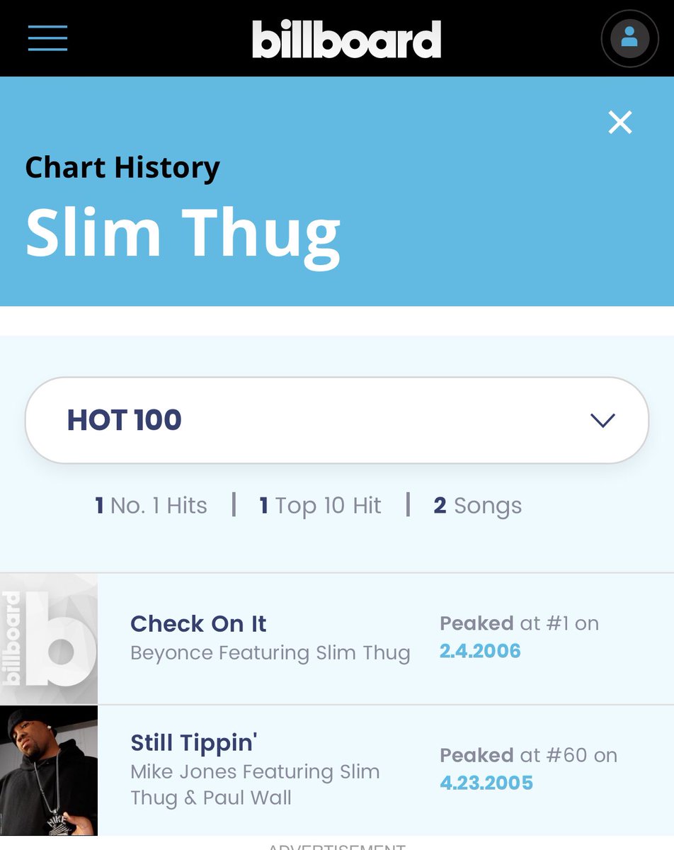 Here is Slim Thugs performance on the Billboard Hot 100 before Check On It.
