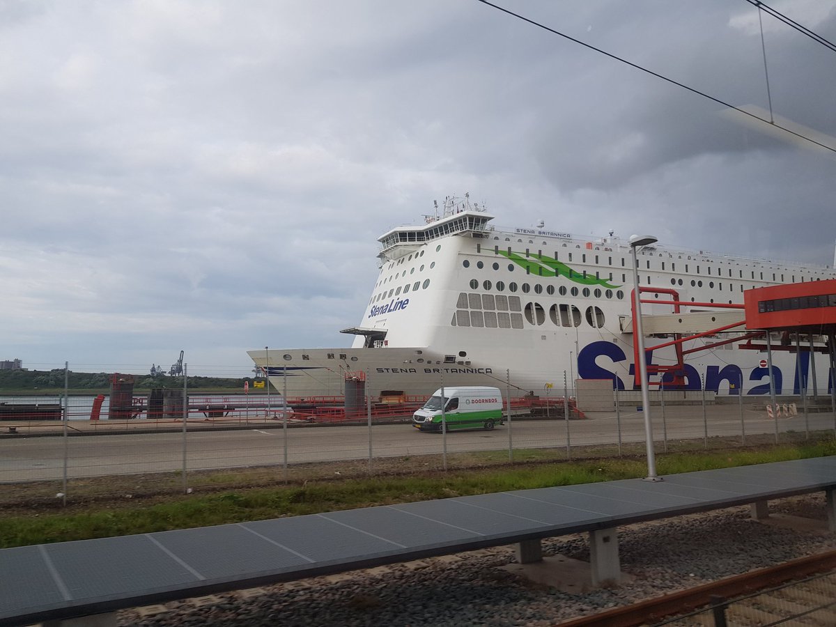 Good morning Netherlands! Another pleasant crossing on  @StenaLineUK Boarding at Harwich a bit slow, but very slick at Hoek van Holland - even made the 08.18 train!