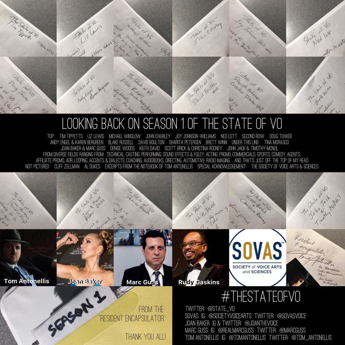 tom_antonellis's tweet photo. Can’t wait for Thursday and the #seasonfinale of @state_vo !!! Thank you to all the guests!!! Sincerely, @tom_antonellis #choicevoice ✏️⭕️🐘🎙@library_agency https://t.co/XDlVkbdz5g