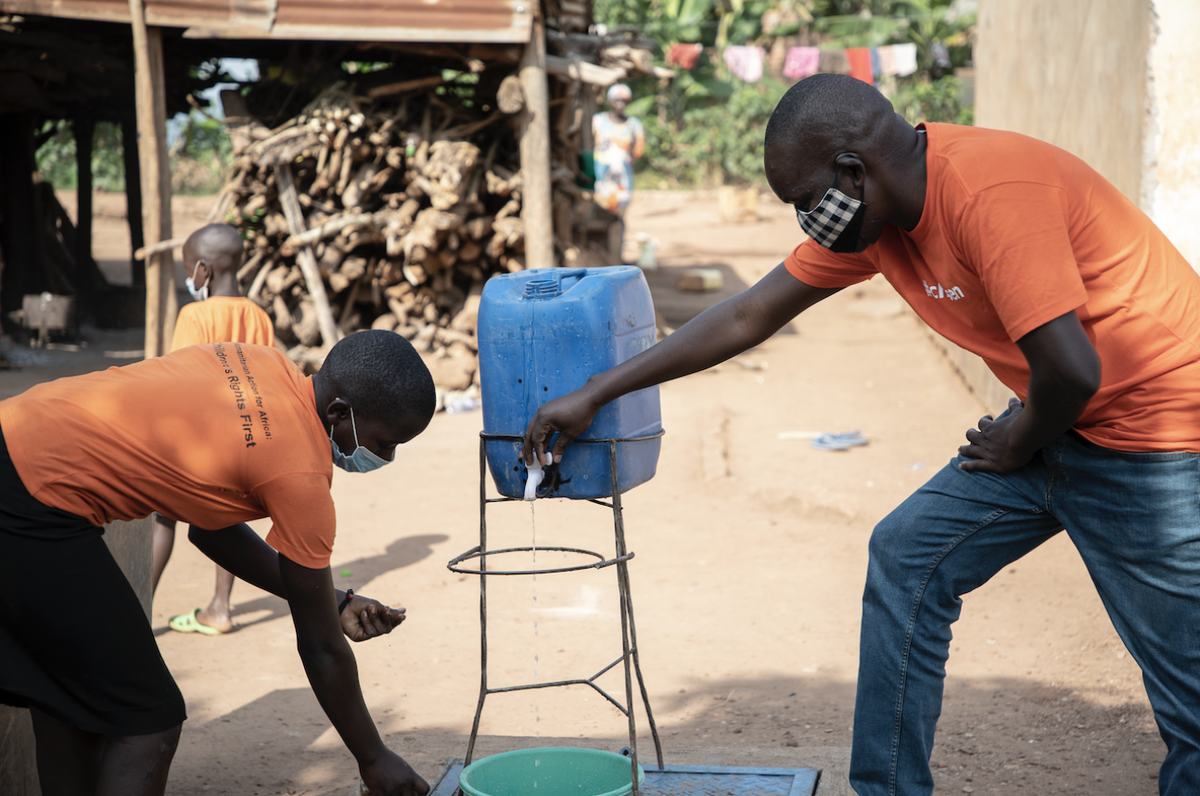 WorldVisionUg's tweet photo. Today we share with you all Freddie's story, he is the #HiddenHero behind the COVID-19 response that has so far impacted thousands of children's lives and aims to reach 5 million children 
https://t.co/nRw00QtB2L
#MondayMotivaton https://t.co/LPkiWpPCac