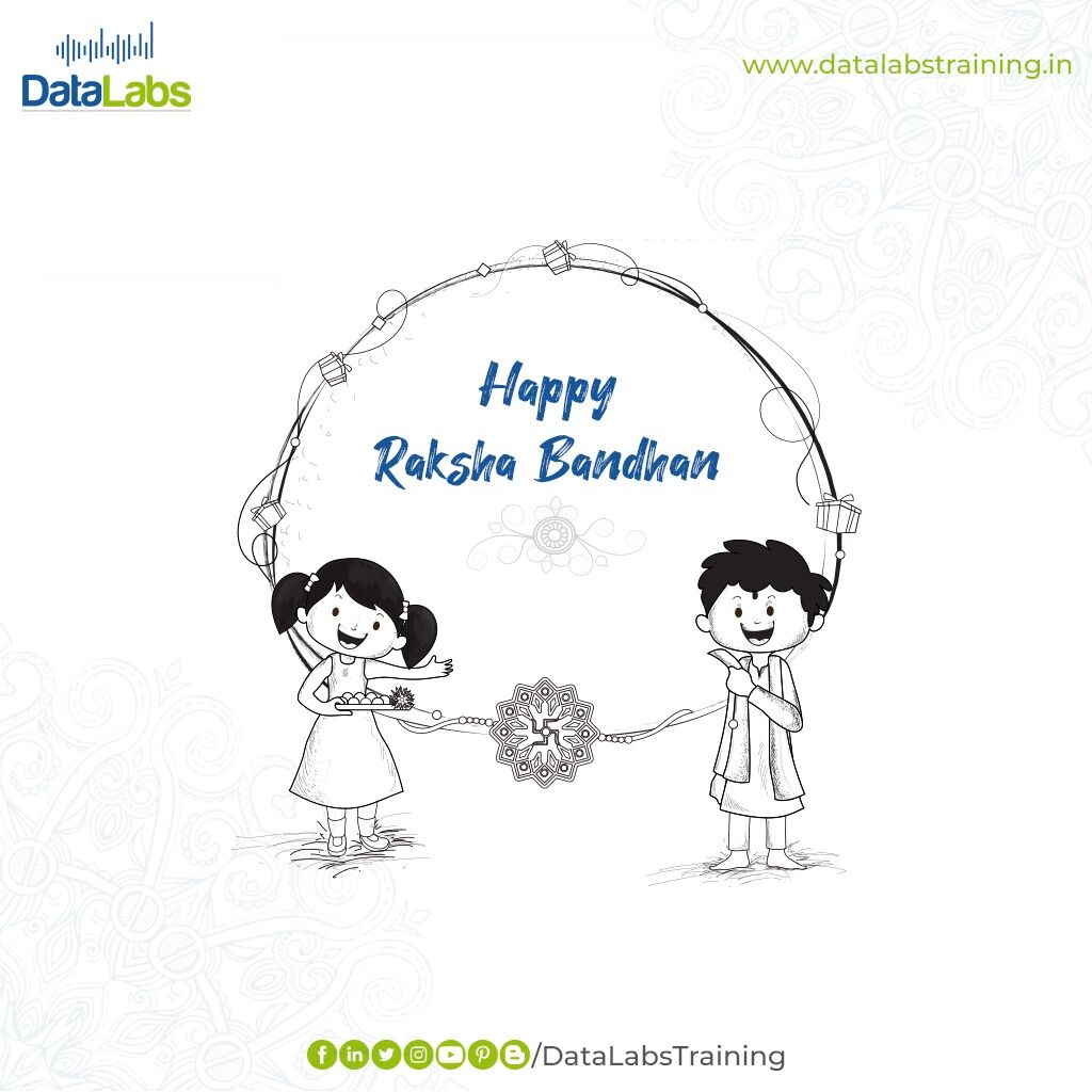 DataLabTraining's tweet image. To all the sisters who trouble their data scientist brothers to solve their tech problems, and the brothers who get annoyed all the time; a very #HappyRakshaBandhan!
Brothers, send your sisters our way, to register for our free webinar, and watch how she thanks you!