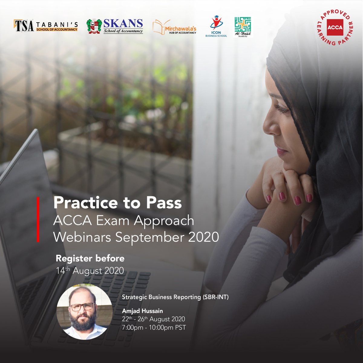 ACCA_PK's tweet photo. Preparing for the Strategic Business Reporting (SBR-INT) exam? Join our Practice to Pass revision sessions and be fully exam-ready. Register now: https://t.co/Br9yJuKbTY
#PracticetoPass #ACCAExams https://t.co/E7FE3fzJMl