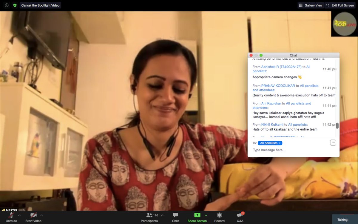 NetakL's tweet photo. उदंड उदंड प्रतिसाद....
आॅस्टिन महाराष्ट्र मंडळ, अमेरिका, चारुता एन्टरटेनमेेंट,इंग्लंड आणि कोल्हापूरकर रसिक हो....मनापासून आभारी आहोत.
असेच प्रेम असू द्या 🙏🏻🙏🏻❤ https://t.co/LuSNGzyW6h