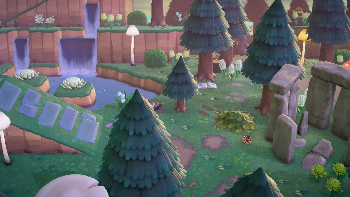 Her terraforming is beautiful and soo natural this is what i wish my terraforming would look like! Soo relaxing  @latenightgh0st