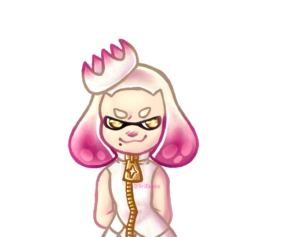 Kiiremi's tweet photo. And for her neutral special, she wields a gun.
#Splatoon #Splatoon2 #Pearl #OffTheHook #inkling #MCPrincess https://t.co/GEJXWzgNH3