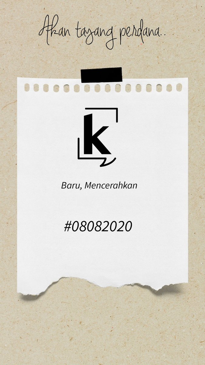 Kami akan segera hadir mengisi ruang digital semuanya.

Baru,
Mencerahkan

#08082020