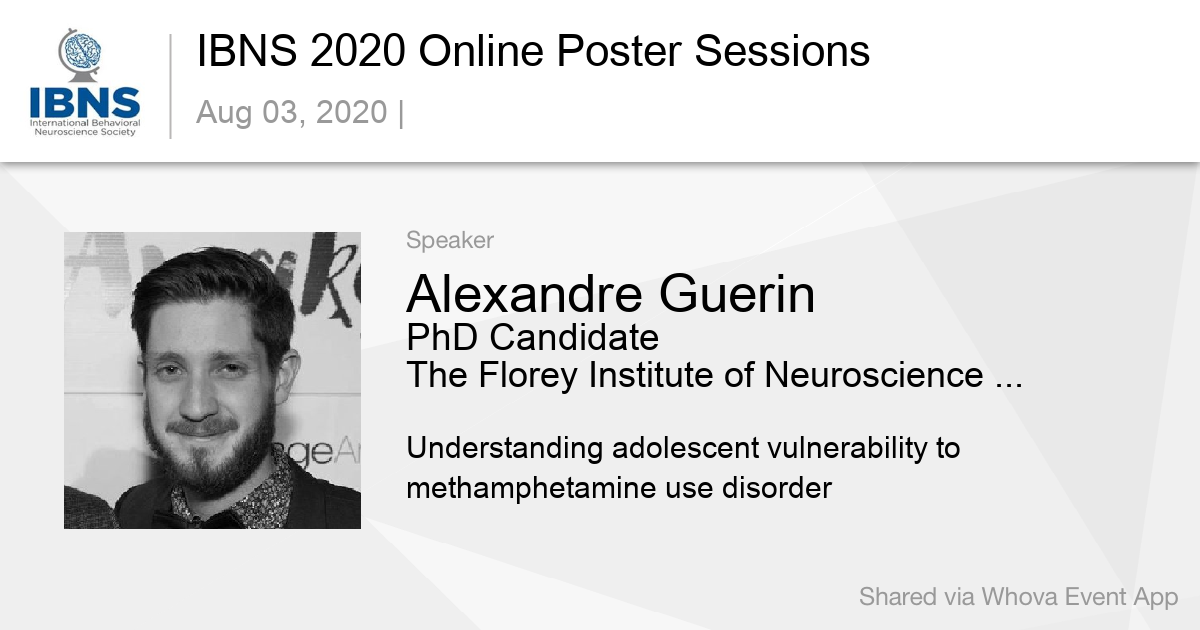 alex_guerin13's tweet photo. Very excited to be presenting my very first Virtual Poster at @IBNSconnect's Online Poster Session this week! If you have registered, make sure to check it out on the app and ask me any questions! https://t.co/rnID2EgU6a