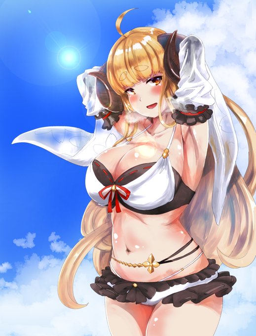 ついぞ水着アニラは引けませんでした落書き 