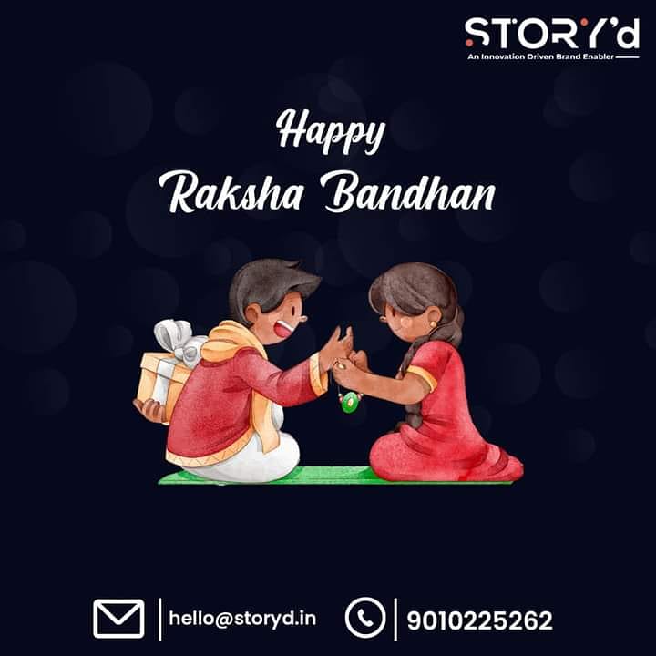 MuraliGoura's tweet photo. #HappyRakshaBandhan
#storyd #branding #brandingagency https://t.co/hSEy0E7IuP