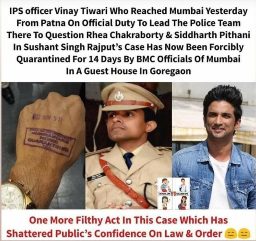 satishsatyarthy's tweet image. #JusticeforSushantSingRajput
Very Shameful #BMC