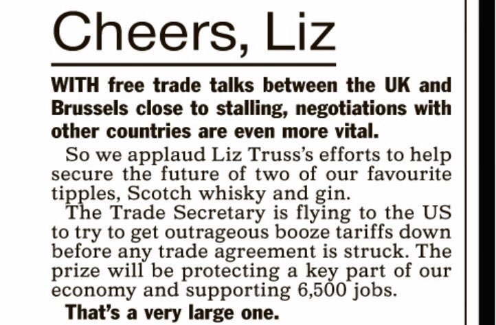 WSTA_Miles's tweet image. 🍀 Good luck @trussliz 

🍸 🇬🇧 #BritishGin and @wstauk gin members need your support @TheSun 

#tradenottariffs #gin #SMEs @CBItweets @fsb_policy @USTreasury @DistilledSpirit @ScotchWhiskySWA