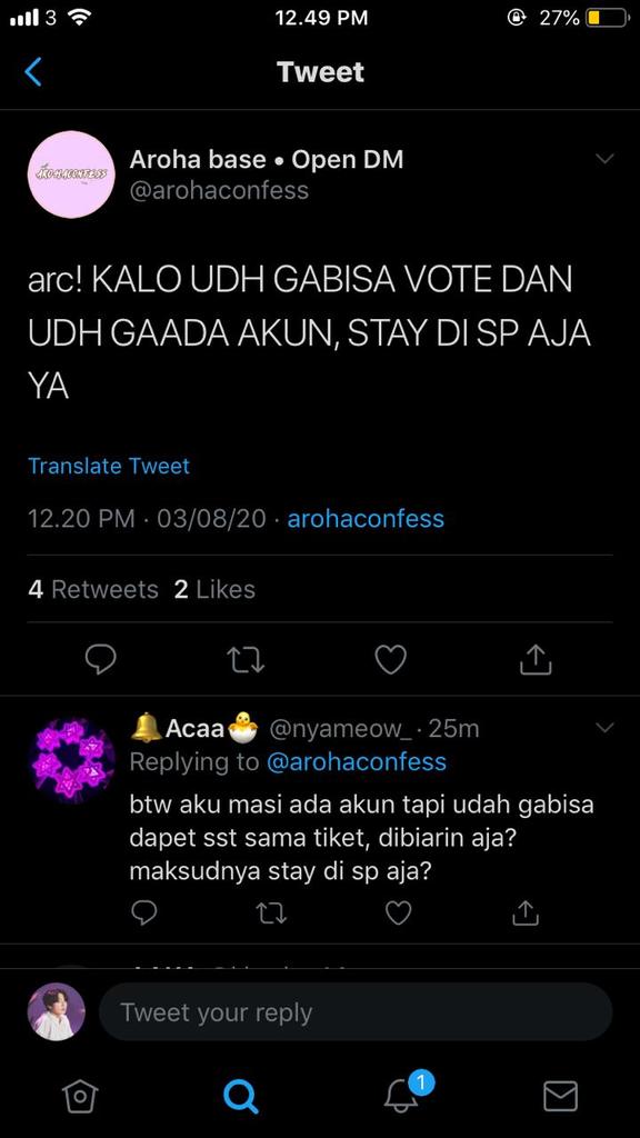 jaga jaga kalau tweetnya ilang