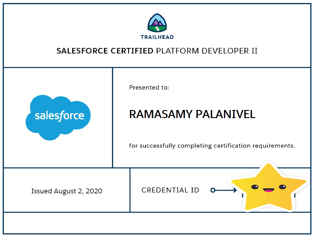 ramsedutwit's tweet photo. It's been a year i'm planning for #PD2 Credentials.
After lots of study from @trailhead and @salesforcedocs
finally i earned the #PDII credientials.
Now proudly #PD2 Certified Developer. Thanks
@salesforce for providing such a awesome opportunity to earn this credentials https://t.co/QDKwD3uSrJ