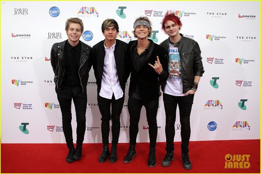 the red carpet (feat. those other guys)  #MTVHottest 5SOS