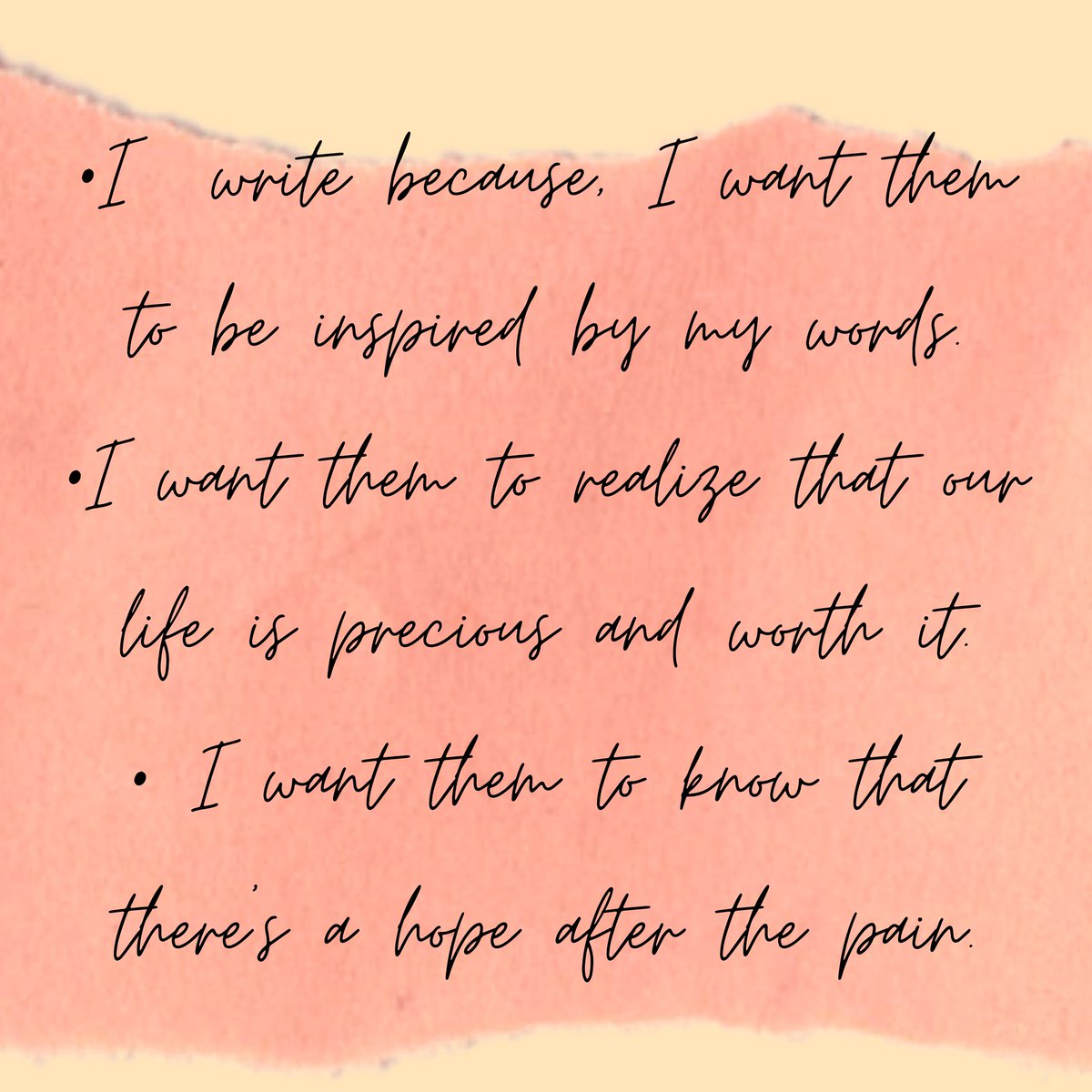 Julieisthecute1's tweet photo. I'm calling all my co-writer out there to answer my question. You can retweet it and use the hashtag... #Iwritebecause
Speak your voice my co-writer! Don't be afraid to share your masterpiece to the world. Sulong writers!💙
Don't forget the hashtag!
Love,
Julieiscuteeeee💙 https://t.co/KahFBs9I5g